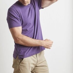 Left Coast Tee 100% Pima Cotton Short Sleeve Top Size large